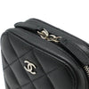 Chanel CC Quilted Caviar Zip Phone Case Secondhand