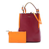 Burberry Small Leather Peggy Bucket Bag Secondhand