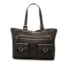 Gucci GG Denim Abbey D Ring Pocket Tote Secondhand