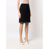 Chanel Black Wool Midi Skirt - 2000s Second hand