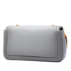 Fendi Leather Baguette Chain Midi Shoulder Bag Secondhand