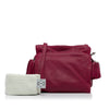 LOEWE Small Leather Flamenco Crossbody Bag Secondhand