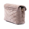 Saint Laurent Toy Matelasse Suede Monogram LouLou Crossbody Secondhand