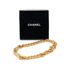Chanel CC Gold Plated Logo Chain Necklace Secondhand
