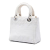 Dior Medium Embroidered Canvas Cannage Lady D Lite Secondhand