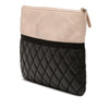 Secondhand Chanel Medium Quilted Lambskin and Calfskin Pearl O Case Clutch