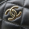 Secondhand Chanel Small Quilted Lambskin Coco Casino Vanity Case With Chain