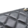 Secondhand Chanel Small Quilted Lambskin Coco Casino Vanity Case With Chain