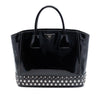 Prada Spazzolato Studded Crystal Tote Secondhand