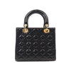 Dior Medium Patent Cannage Lady Dior Secondhand