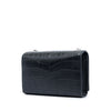 Saint Laurent Small Croc Embossed Leather Monogram Kate Tassel Crossbody Secondhand
