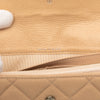 Chanel CC Quilted Caviar Gusset Flap Long Wallet Secondhand