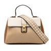 Bottega Veneta Small Tricolor Nappa Piazza Top Handle Satchel Secondhand