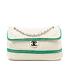 Chanel Perforated Calfskin Expandable Shoulder Bag Secondhand