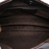 Secondhand Ferragamo Chevron Calfskin and Studded Suede Hobo