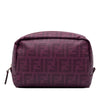 Fendi Zucca Spalmati Cosmetic Pouch Secondhand