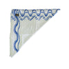 Secondhand Louis Vuitton Blue and White Alma Print Scarf - '10s