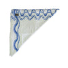 Secondhand Louis Vuitton Blue and White Alma Print Scarf - '10s