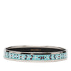 Hermès Narrow Flower Petal Enamel Bangle 62 Secondhand