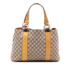 Secondhand Gucci GG Canvas Bamboo Libeccio Tote