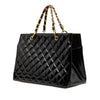 Chanel Grand CC Patent Timeless Shopping Tote Secondhand