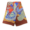 Hermès Art des Steppes Silk Scarf 90 Secondhand