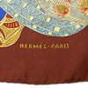 Hermès Art des Steppes Silk Scarf 90 Secondhand