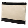 Balenciaga Canvas Navy Clip Clutch M Secondhand