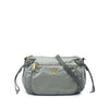 Prada Saffiano Trimmed Tessuto Zip Top Crossbody Secondhand