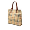 Burberry Haymarket Check Coated Canvas Tote Secondhand