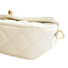 Chanel Mini Square Classic Patent Enamel Coco Hearts Single Flap Secondhand
