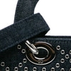 Dior Medium Denim Cannage Eyelet Lady D Joy Secondhand