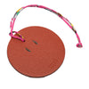 Secondhand Hermès H Equipe Resin and Leather Bag Charm