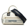 Dior Small Leather Dior Vibe Zip Bowling Bag Secondhand
