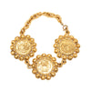 Chanel Gold Plated 31 Rue Cambon Medallion Link Bracelet Secondhand