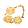 Chanel Gold Plated 31 Rue Cambon Medallion Link Bracelet Secondhand