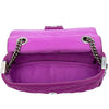 Fendi Zucca Embossed Technical Fabric Chain Midi Baguette Secondhand