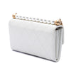 Chanel CC Quilted Goatskin Chic Pearls Wallet on Chain Secondhand