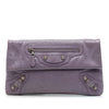 Balenciaga Lambskin Motocross Giant 12 Envelope Clutch Secondhand