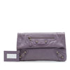 Balenciaga Lambskin Motocross Giant 12 Envelope Clutch Secondhand