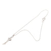 Secondhand Chanel Silver Plated Mademoiselle Pendant Necklace