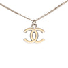 Secondhand Chanel CC Brass Enamel Pendant Necklace