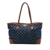 Gucci Medium GG Denim Ophidia Tote Secondhand