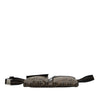 Fendi Zucca Canvas Double Pocket Belt Bag Secondhand