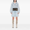 Fendi Zucca Canvas Double Pocket Belt Bag Secondhand