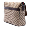 Gucci GG Canvas Web Flap Messenger Bag Secondhand