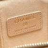 Secondhand Chanel Mini Quilted Iridescent Caviar Pearl On Top Vanity Case With Chain