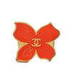 Chanel CC Gold Plated Enamel Butterfly Ring Secondhand