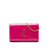 Saint Laurent Patent Monogram Kate Wallet on Chain Secondhand