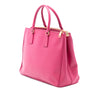 Secondhand Prada Medium Saffiano Lux Galleria Double Zip Satchel